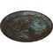 Ekena Millwork Granada Ceiling Medallion (Fits Canopies up to 4 1/4"), 15 3/4"OD x 5/8"P, Bronze Blue Patina CM16GABBS - alternate 4
